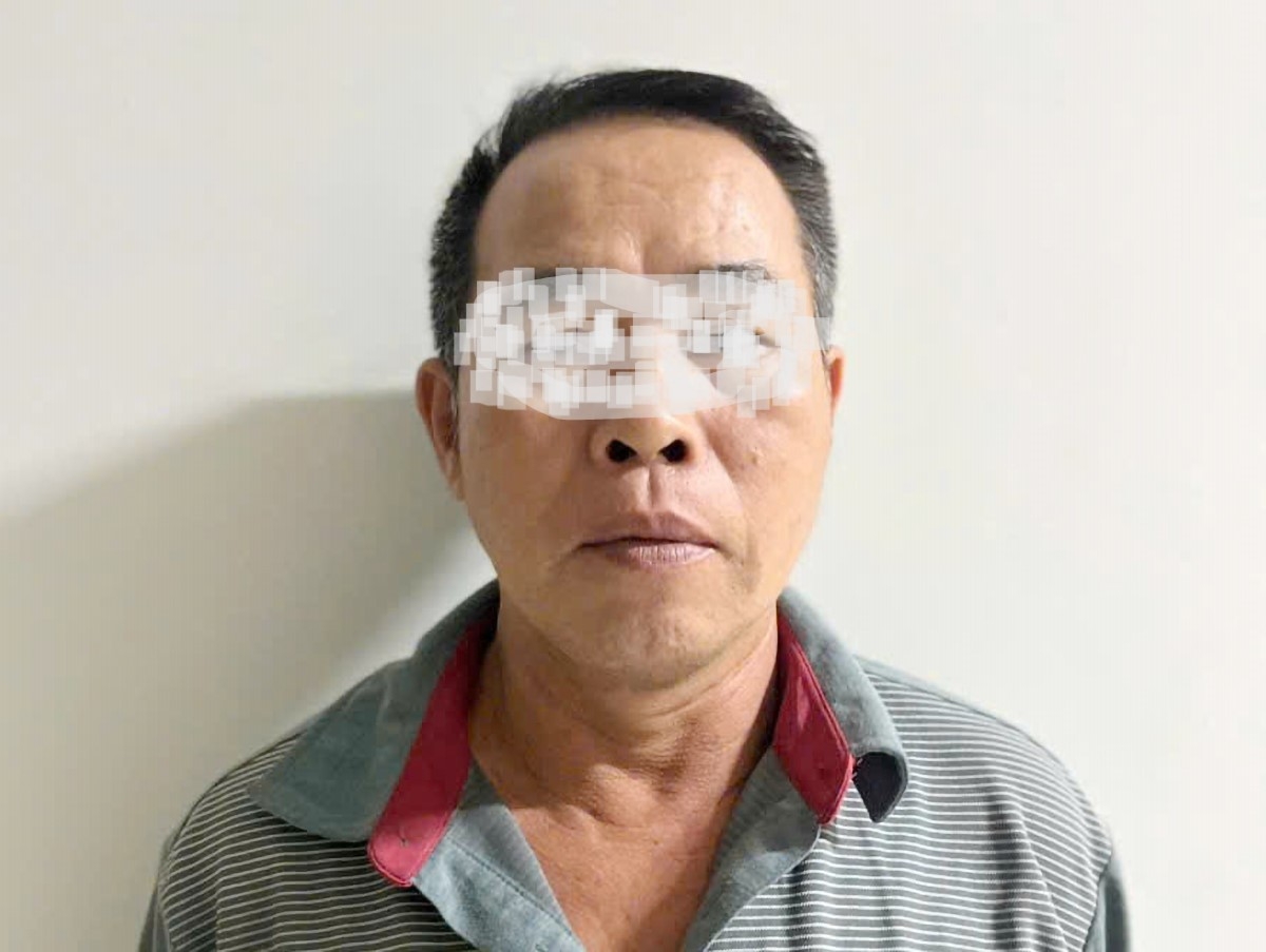 Nguyễn Văn Điền tại cơ quan công an