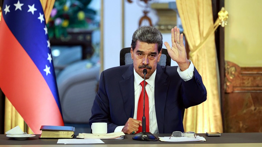 Tổng thống Venezuela Nicolas Maduro - Ảnh: Getty