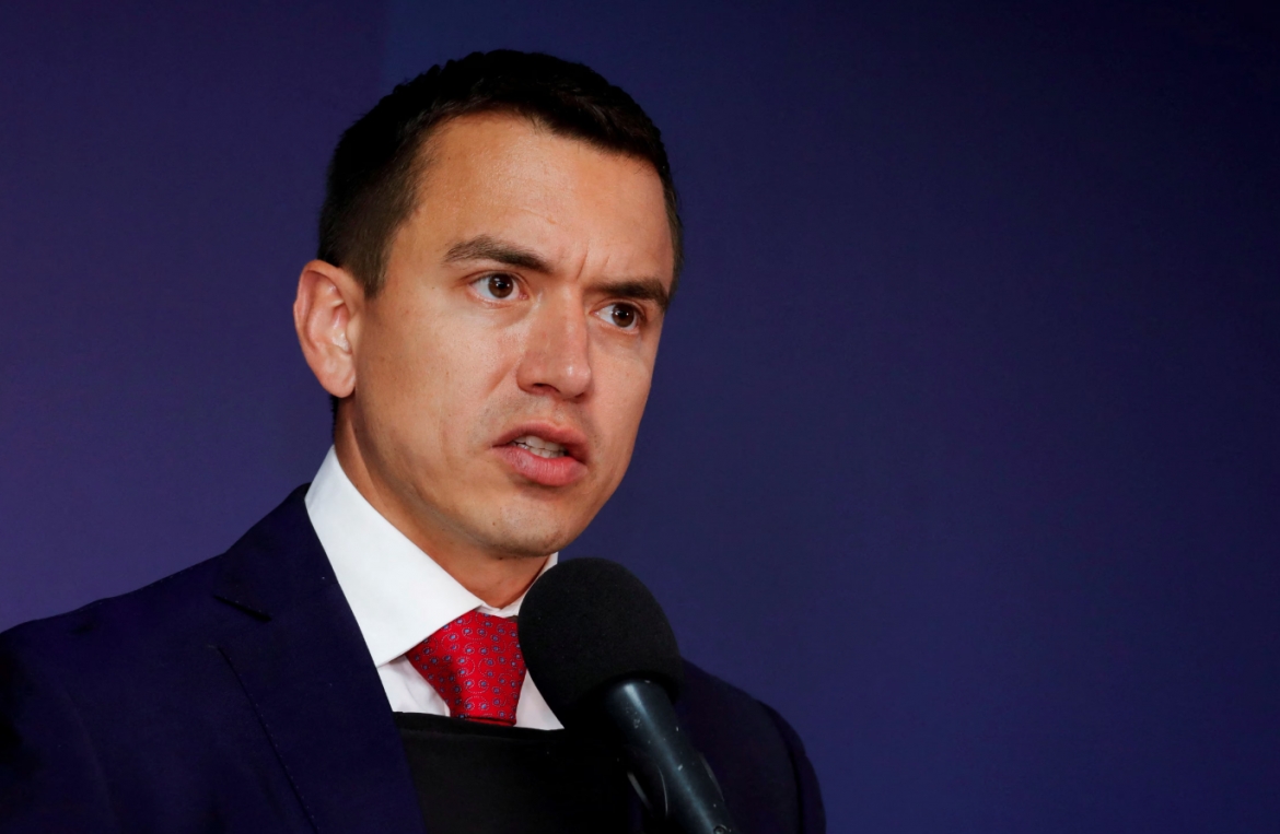 Tổng thống Ecuador Daniel Noboa. Ảnh: Reuters