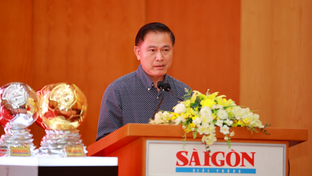 Ông Trần Anh Tú, Phó Chủ tịch Liên đoàn bóng đá Việt Nam.