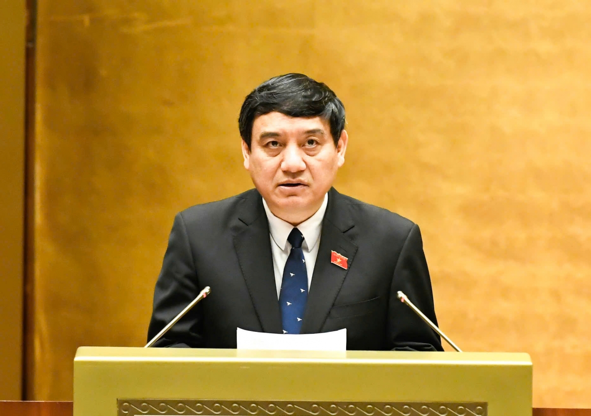 Chủ nhiệm Ủy ban Văn hoá và Xã hội Nguyễn Đắc Vinh (Ảnh: Quốc hội)