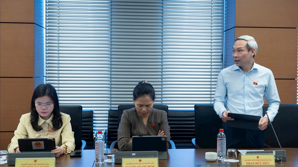 Đại biểu Phan Đức Hiếu (đoàn Hưng Yên)