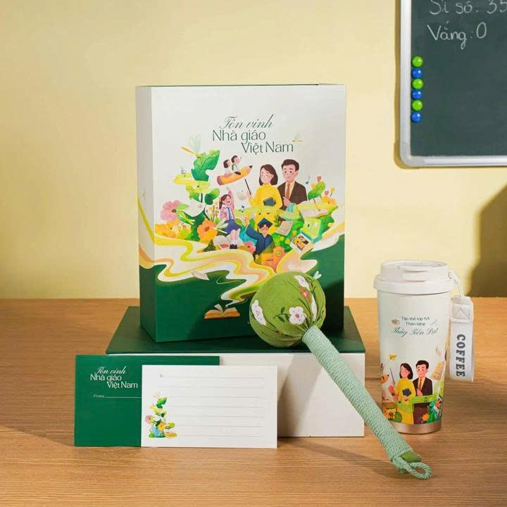 Set quà tặng đẹp mắt Ngày Nhà giáo Việt Nam 20/11.