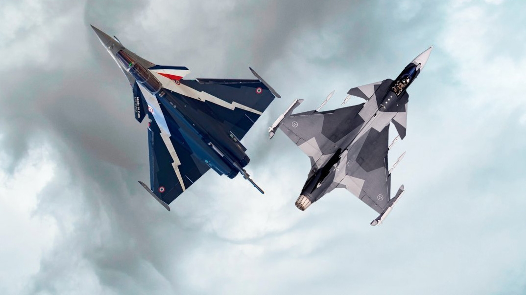 Tiêm kích Rafale và Gripen. Ảnh minh họa: Defense Express
