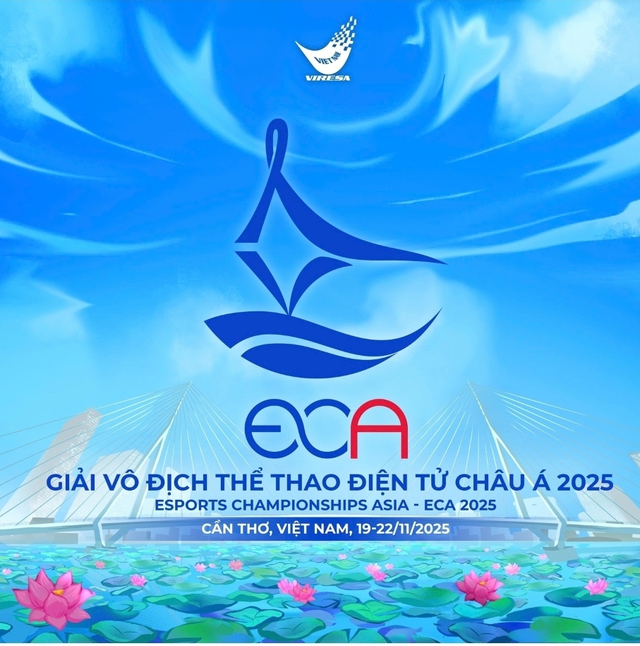 
Giải vô địch Thể thao điện tử châu Á – Esports Championships Asia 2025 (ECA 2025) sẽ chính thức khởi tranh tại thành phố Cần Thơ. Sự kiện quy mô châu lục này được xem là cột mốc quan trọng trong hành trình khẳng định vị thế Việt Nam trên bản đồ thể thao điện tử quốc tế.