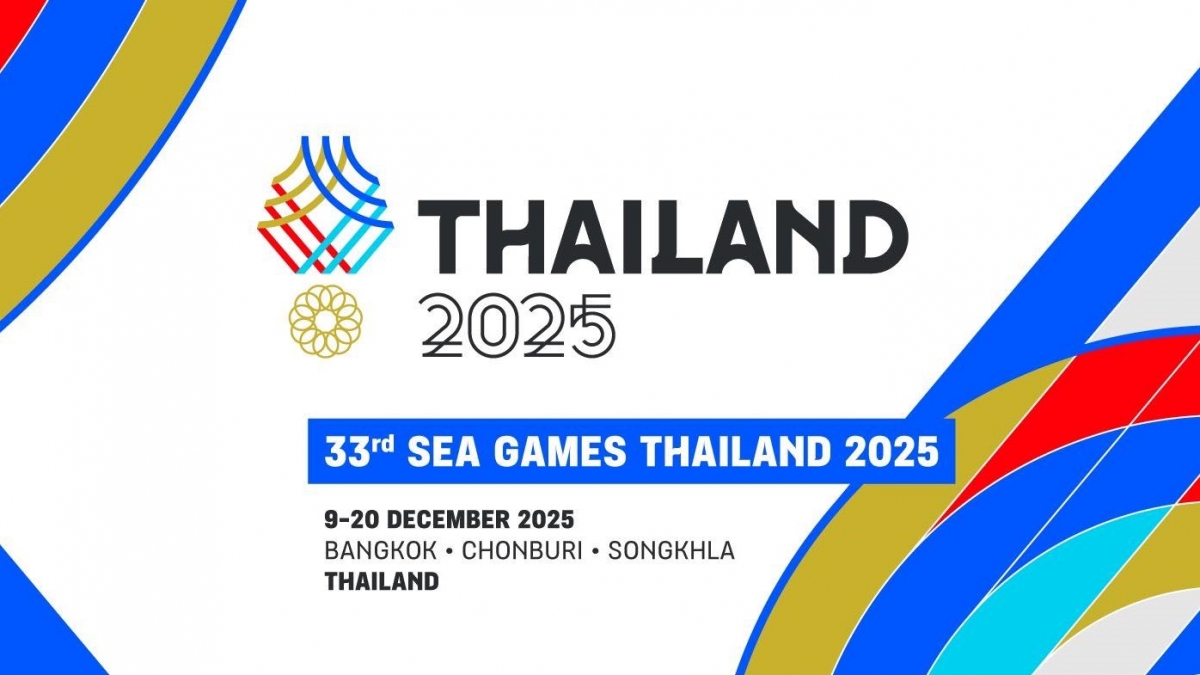 SEA Games 33 sẽ diễn ra từ ngày 9 - 20/12/2025 tại ba tỉnh, thành phố của Thái Lan là Bangkok, Chiangmai, Chonburi. (Ảnh: BTC)