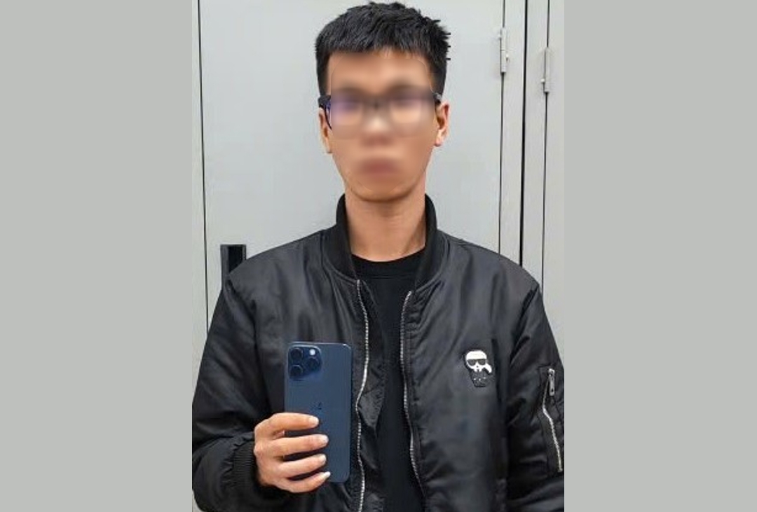 Đối tượng Vũ Văn Duy cùng tang vật