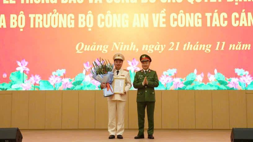Bộ Công an quyết định điều động Thiếu tướng Nguyễn Tiến Trung - Giám đốc Công an tỉnh Lạng Sơn, giữ chức vụ Giám đốc Công an tỉnh Quảng Ninh.
