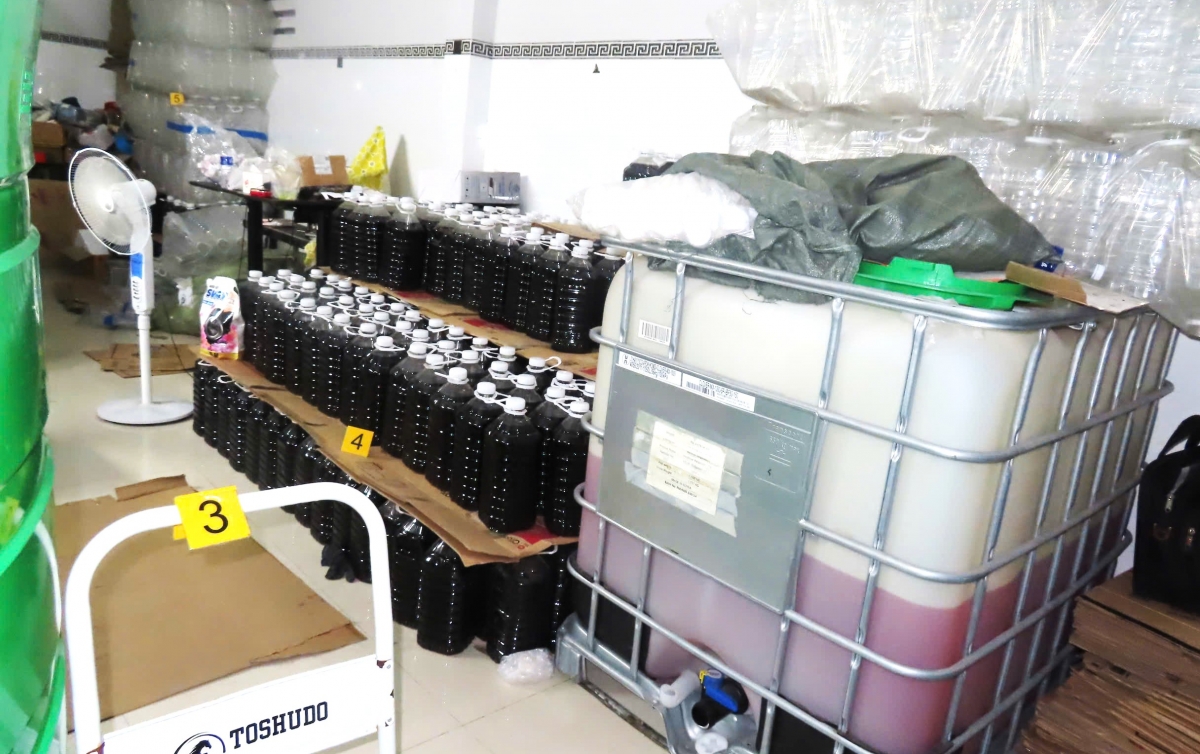 Tang vật thu giữ