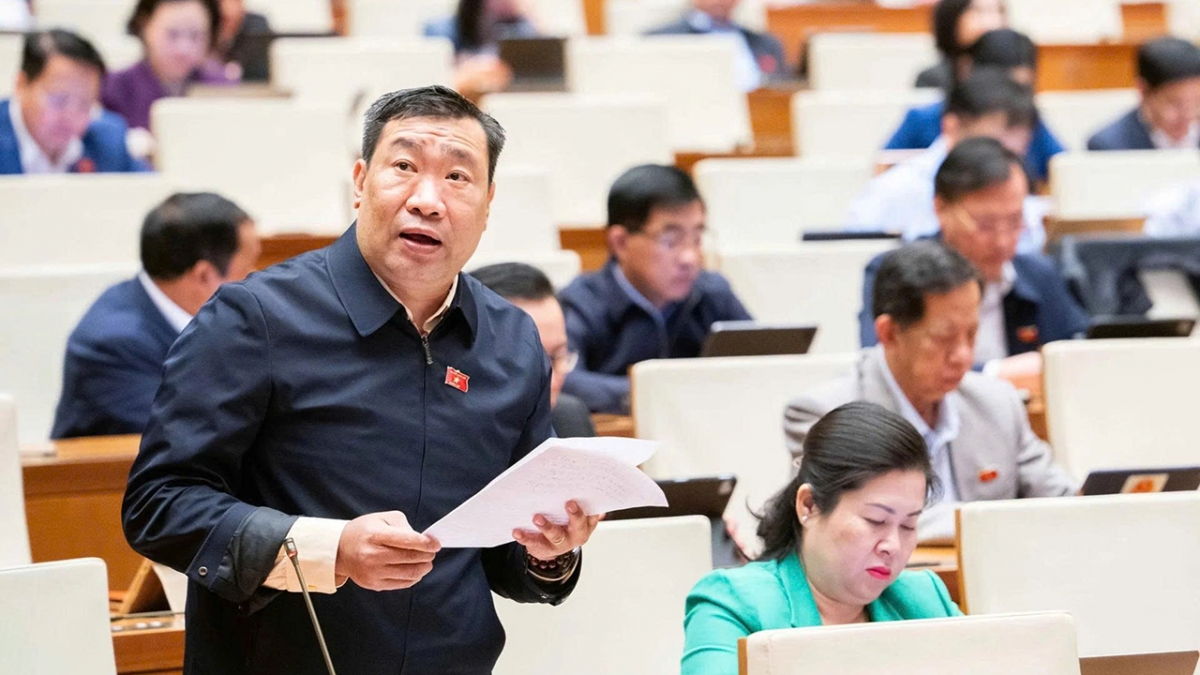 Đại biểu Thạch Phước Bình (đoàn Vĩnh Long)