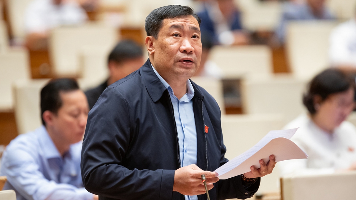 Đại biểu Thạch Phước Bình (đoàn Vĩnh Long)