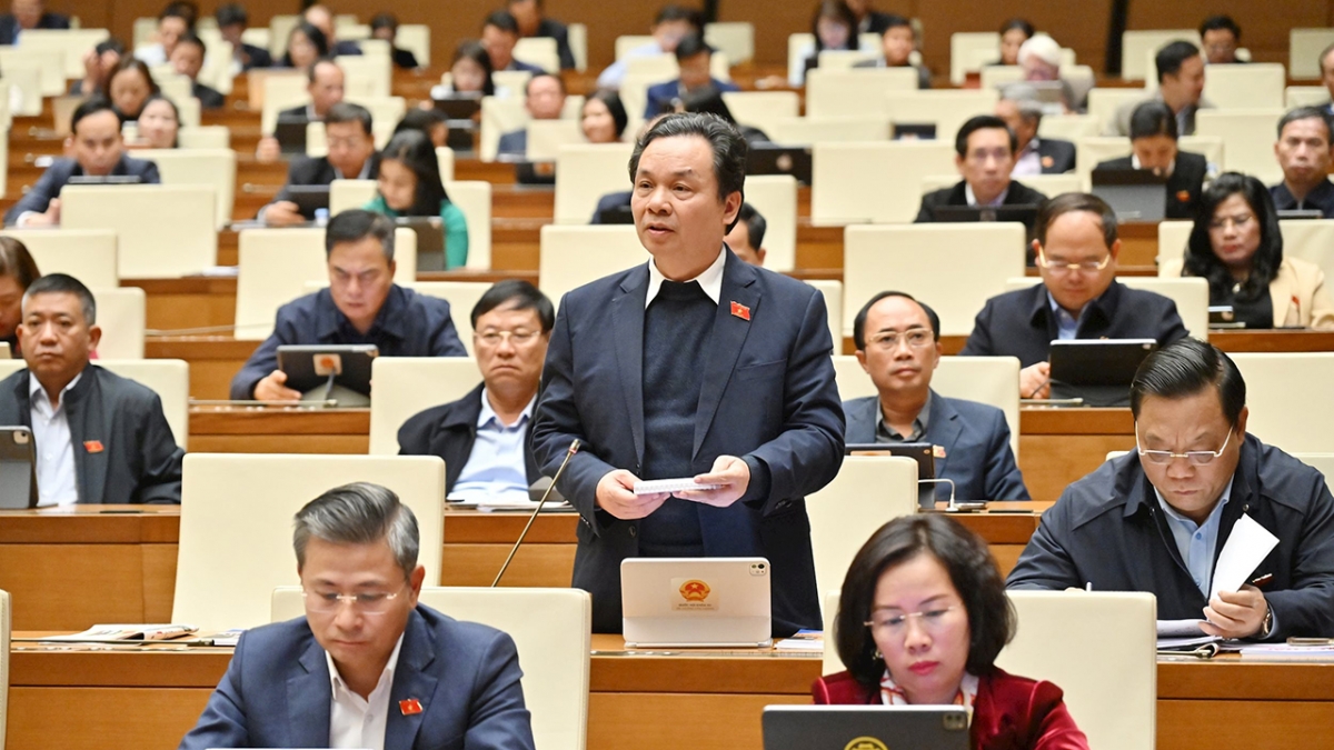 Đại biểu Hoàng Văn Cường (đoàn Hà Nội)