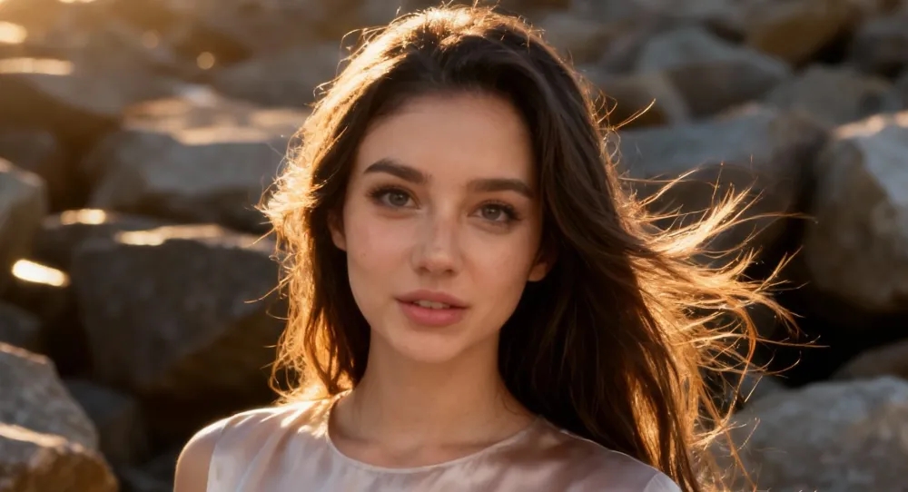 Diễn viên AI như Tilly mở ra cơ hội sáng tạo mới cho điện ảnh, cho phép thử nghiệm cảnh quay phi thực tế và tiết kiệm ngân sách. (Ảnh: Particle6)