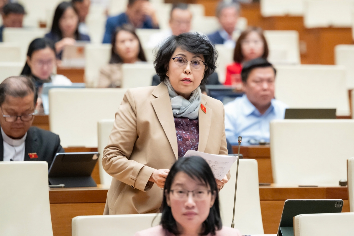 ĐBQH Tô Thị Bích Châu - TP Hồ Chí Minh. (Ảnh: Quốc hội)