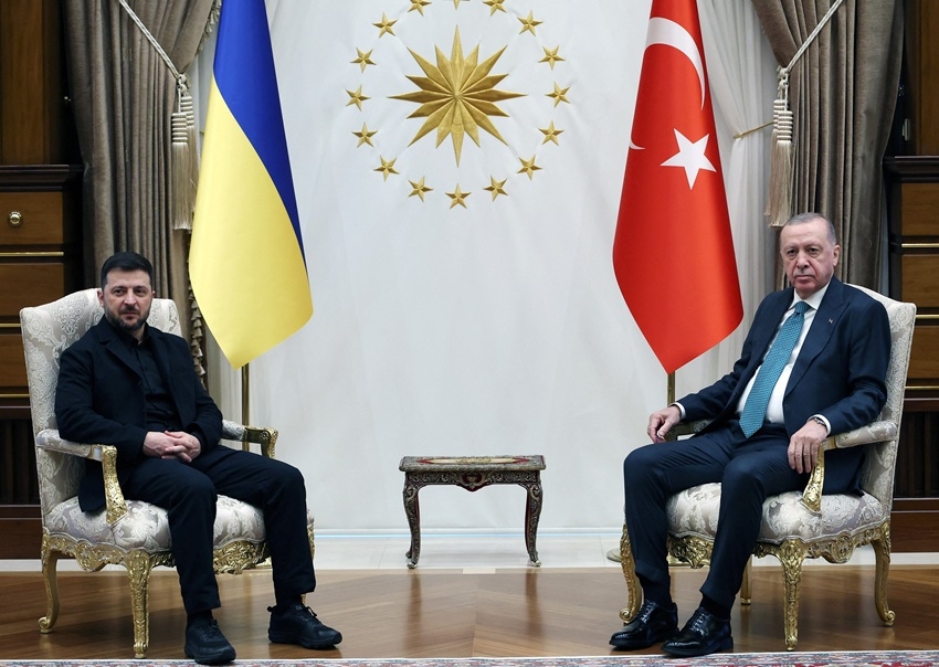 Tổng thống Erdogan khẳng định Thổ Nhĩ Kỳ sẵn sàng làm cầu nối hòa bình Nga-Ukraine. Ảnh: Reuters