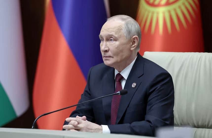 Tổng thống Nga Putin: Chưa có dự thảo cuối cùng về kế hoạch hòa bình Ukraine. Ảnh: Reuters.