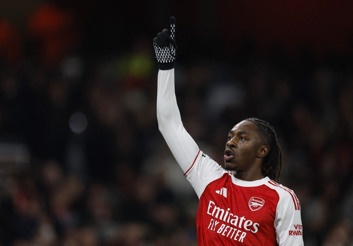 Eze có trận đấu xuất sắc với 2 pha lập công. (Ảnh: Reuters). 