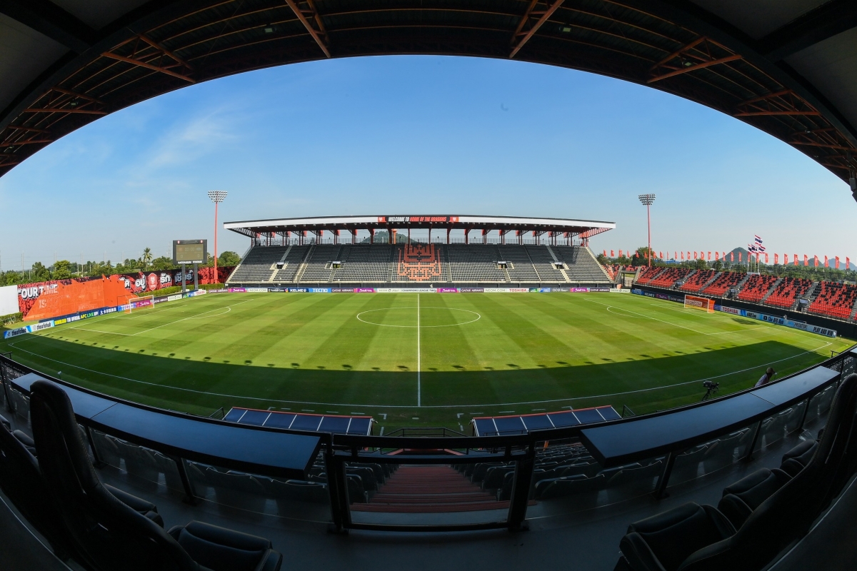 Sân vận động Ratchaburi, nơi diễn ra trận đấu. (Ảnh: Ratchaburi FC). 