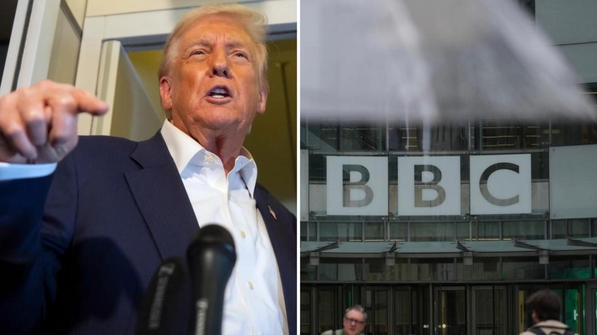Ông Trump dọa kiện BBC, đòi một tỷ USD bồi thường. Ảnh: The Nightly