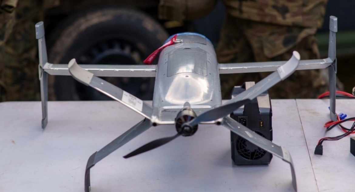 UAV đánh chặn Surveyor của hệ thống Merops. Ảnh: Quân đội Ba Lan