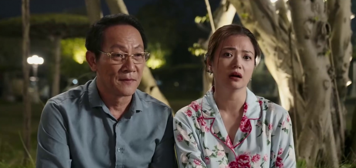 Trong "Gia đình trái dấu", NSƯT Hoàng Hải và NSƯT Kiều Anh đóng vai vợ chồng