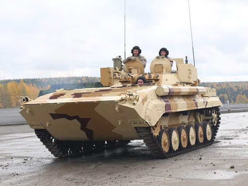 Xe chiến đấu trinh sát pháo binh PRP-4 của Nga. Ảnh: army-technology