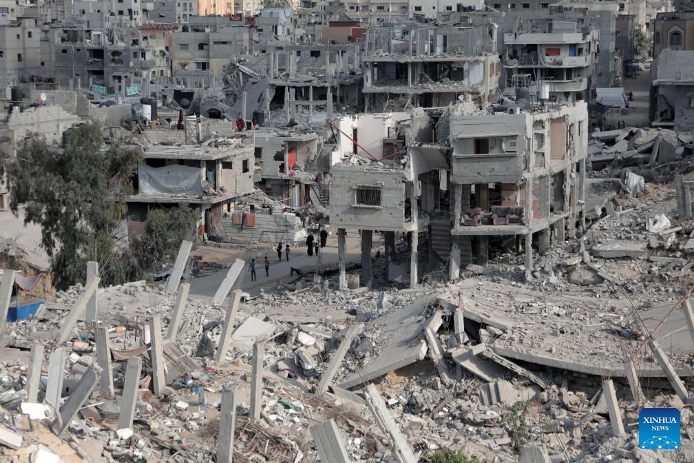 Xung đột nghiêm trọng tại Gaza. Ảnh: Tân Hoa xã
