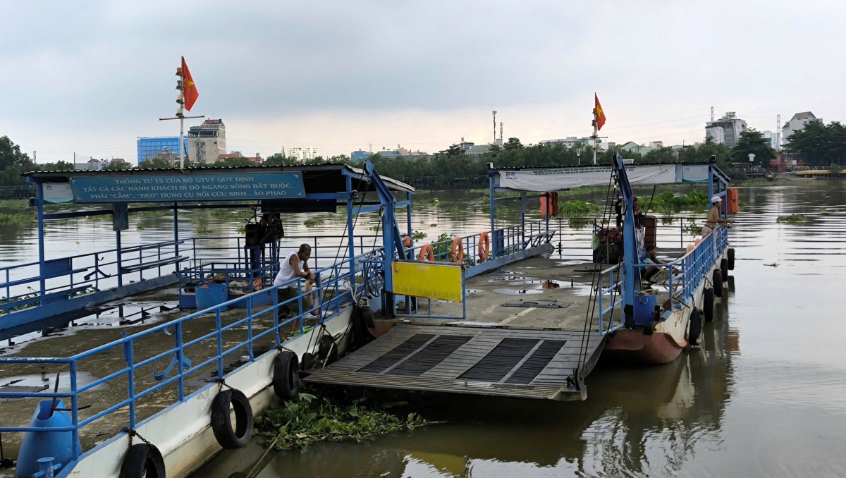 Bến đò Bình Quới sắp hoạt động trở lại (ảnh C.T)