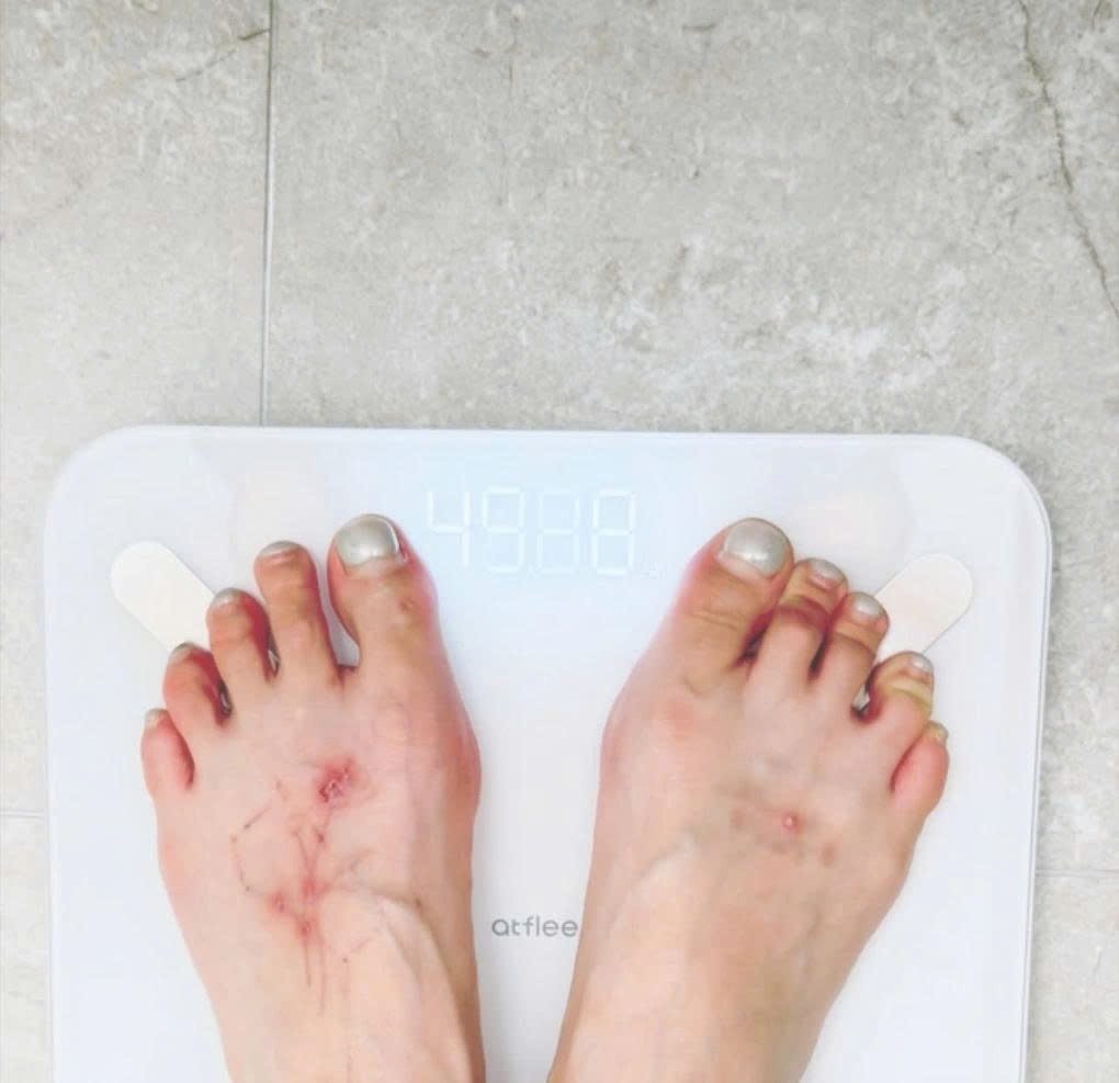 HyunA chia sẻ cân nặng chạm mốc 49kg sau khi giảm cân (Ảnh: Instagram)