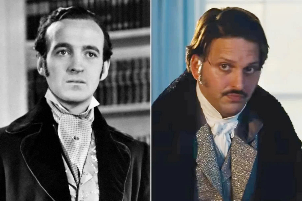 David Niven trong 'Đồi gió hú' (1939) và Shazad Latif trong 'Đồi gió hú' (2026).