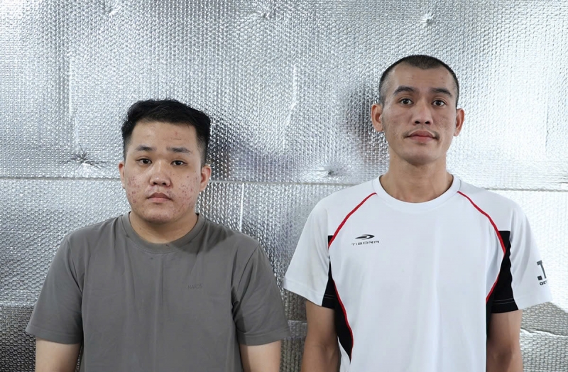 Hai đối tượng Trọng và Phi.