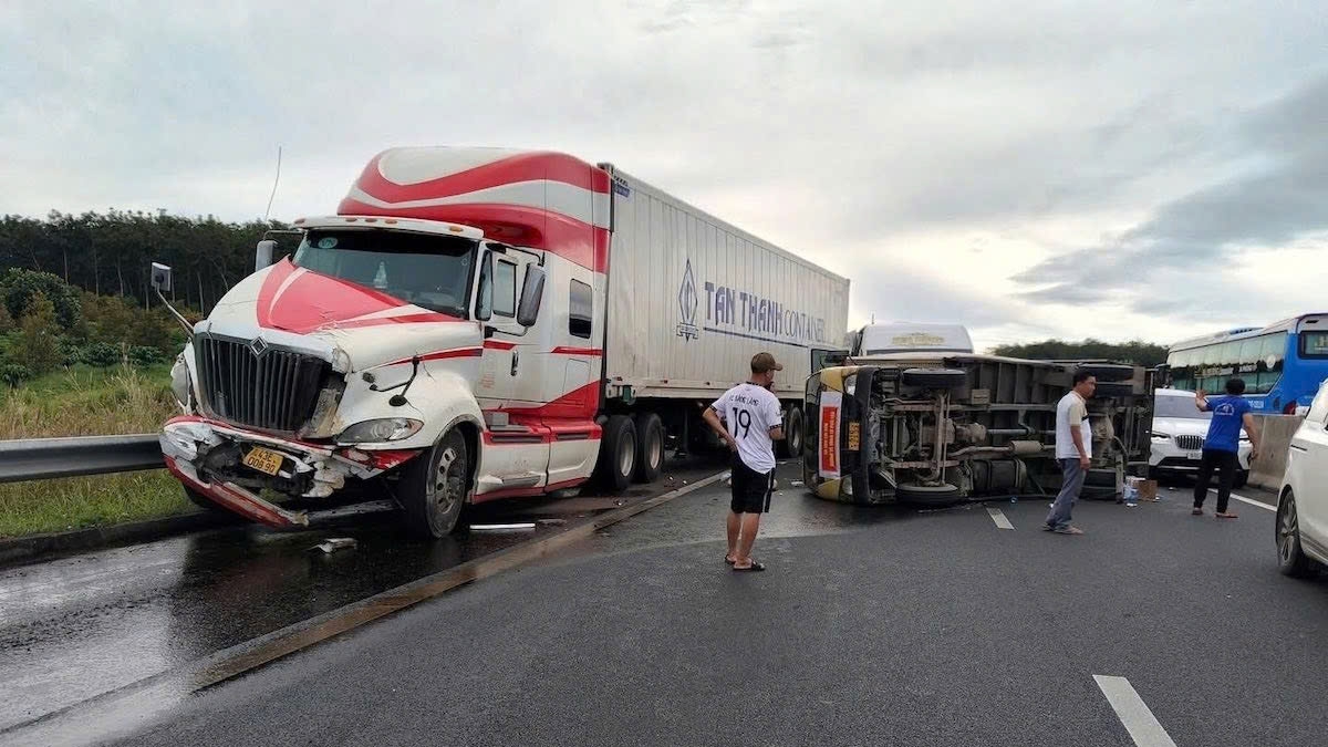 Hiện trường vụ tai nạn