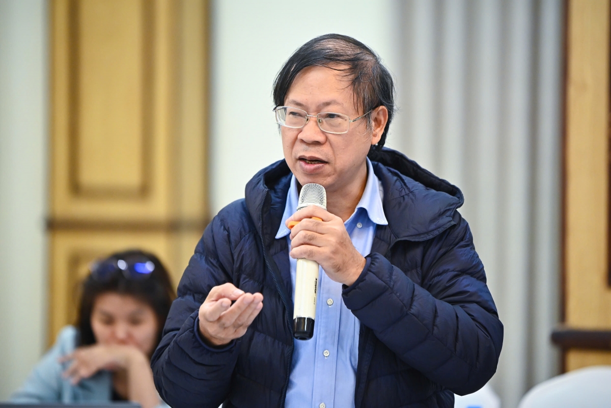 PGS. TS Hoàng Thái Đại, đại diện Hội Thủy lợi Việt Nam