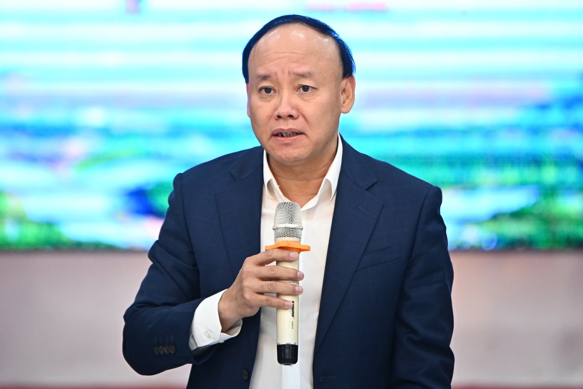 Ông Nguyễn Tùng Phong, Cục trưởng Cục Quản lý và Xây dựng công trình thủy lợi (Bộ Nông nghiệp và Môi trường)