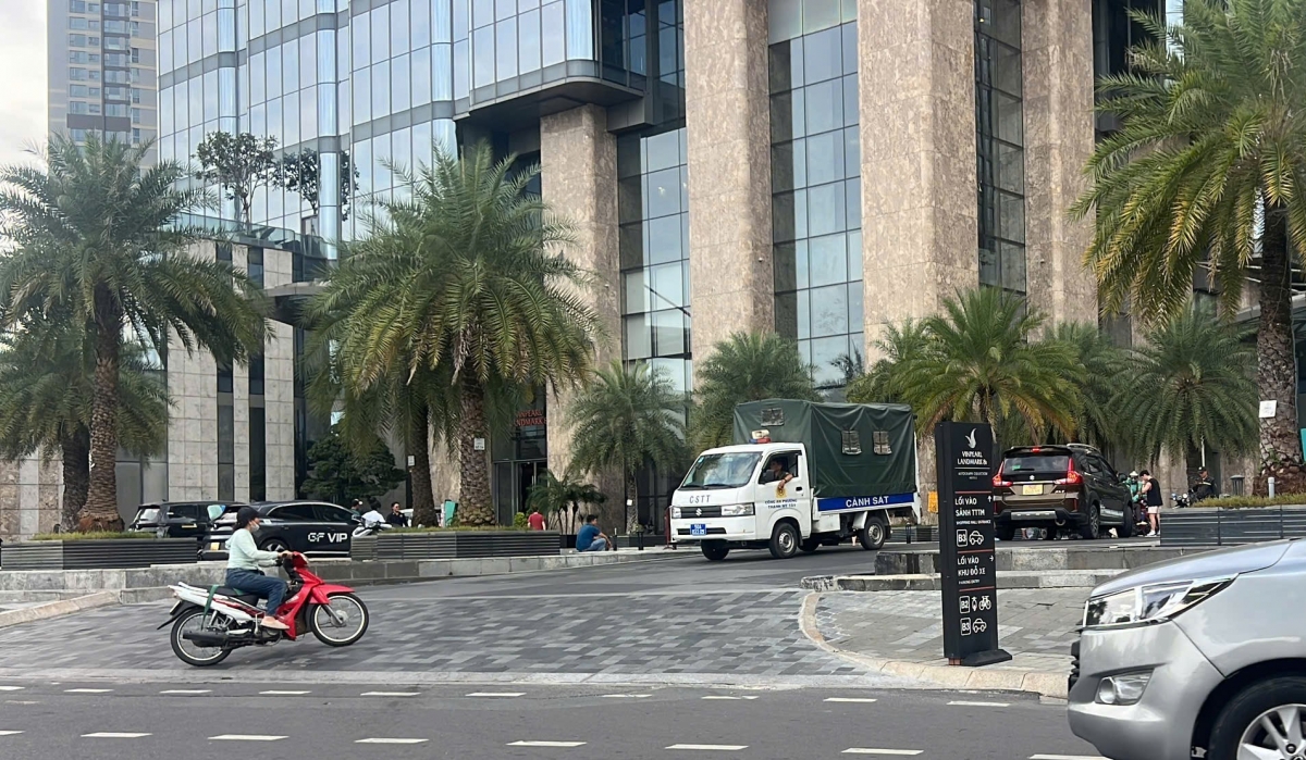 Khu chung cư xảy ra việc.