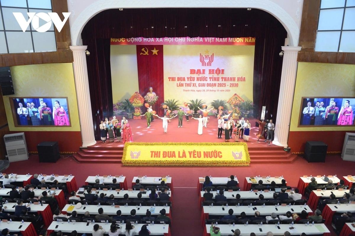 Đại hội Thi đua yêu nước tỉnh Thanh Hóa nhiệm kỳ 2025-2030.