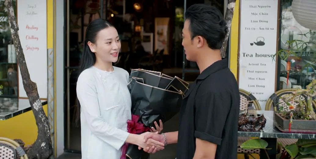 Đăng và Mỹ Anh không trở lại bên nhau, duy trì mối quan hệ đối tác và như hai người bạn (Ảnh: VTV)