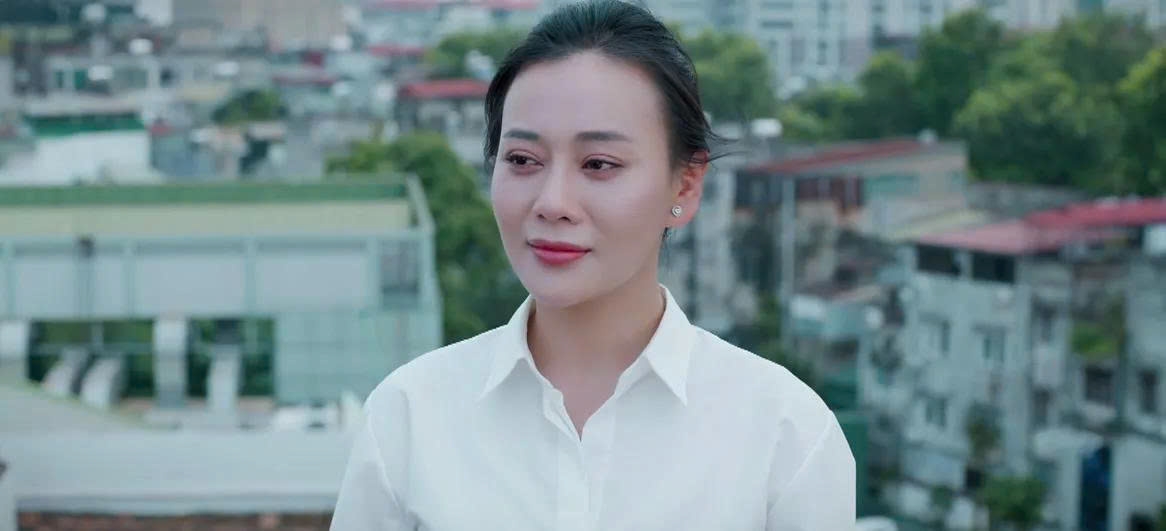 Mỹ Anh gác lại quá khứ đau buồn, bắt đầu một khởi đầu mới (Ảnh: VTV)