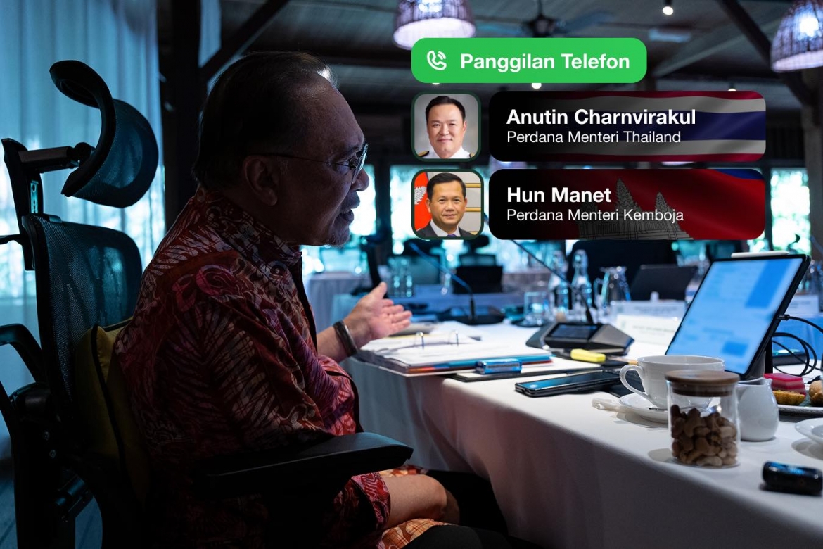 Ảnh bài đăng trên mạng xã hội Facebook của Thủ tướng Malaysia Anwar Ibrahim