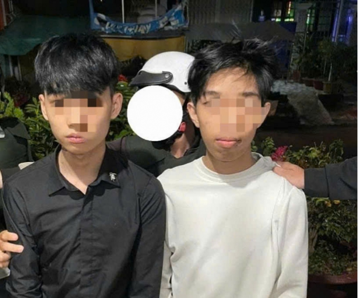 2 nghi phạm liên quan vụ giết người ở Đồng Nai đã bị bắt tại Lâm Đồng. Ảnh: C.A