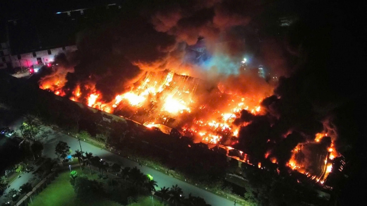 Hiện trường vụ cháy