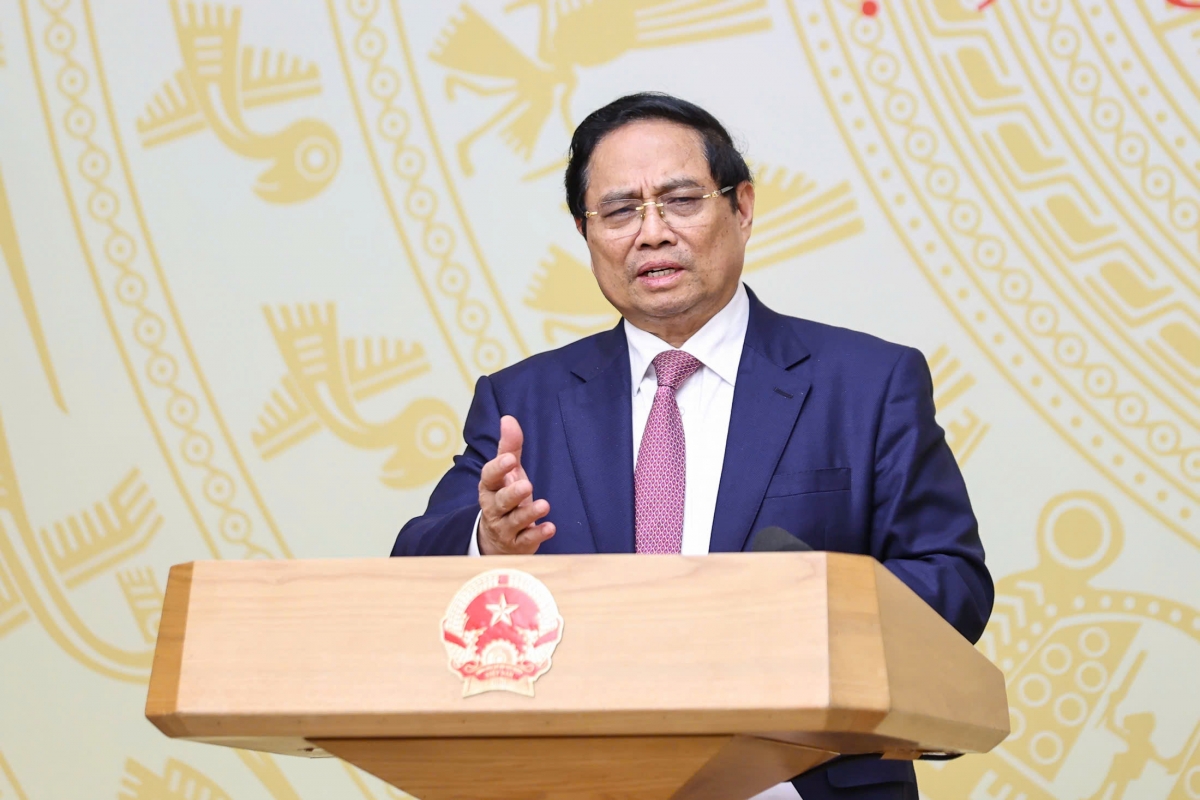 Thủ tướng Phạm Minh Chính phát biểu tại phiên họp