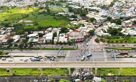 Khu vực Dự án thành phần 1 có tổng diện tích thu hồi hơn 47 ha, ảnh hưởng 888 trường hợp, gồm 870 hộ dân và 18 tổ chức thuộc các phường Tăng Nhơn Phú, Phước Long (TP Thủ Đức cũ).