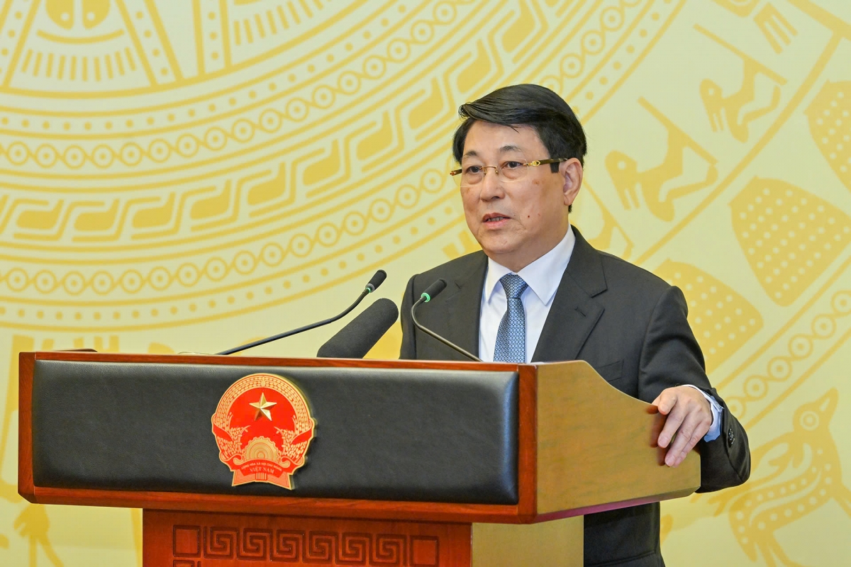 Chủ tịch nước Lương Cường phát biểu tại hội nghị