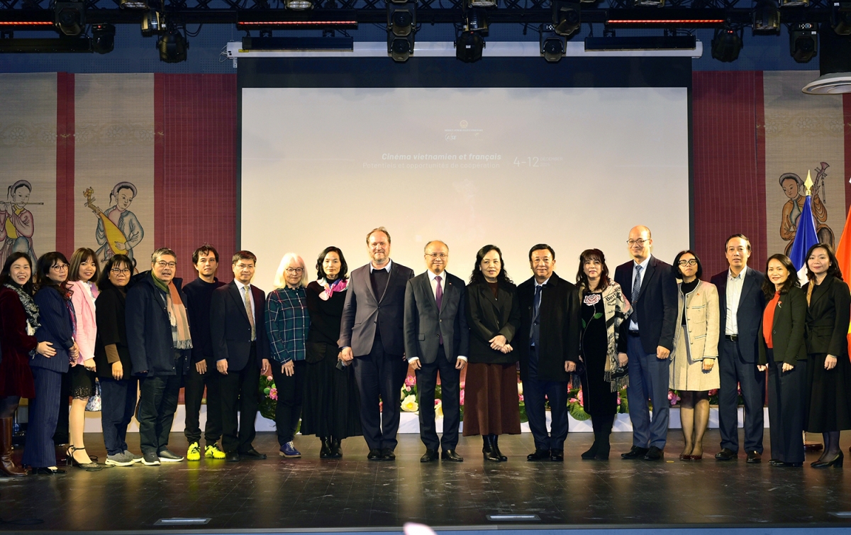 Các đại biểu tham dự “Điện ảnh Việt Nam và Pháp: Cơ hội hợp tác”