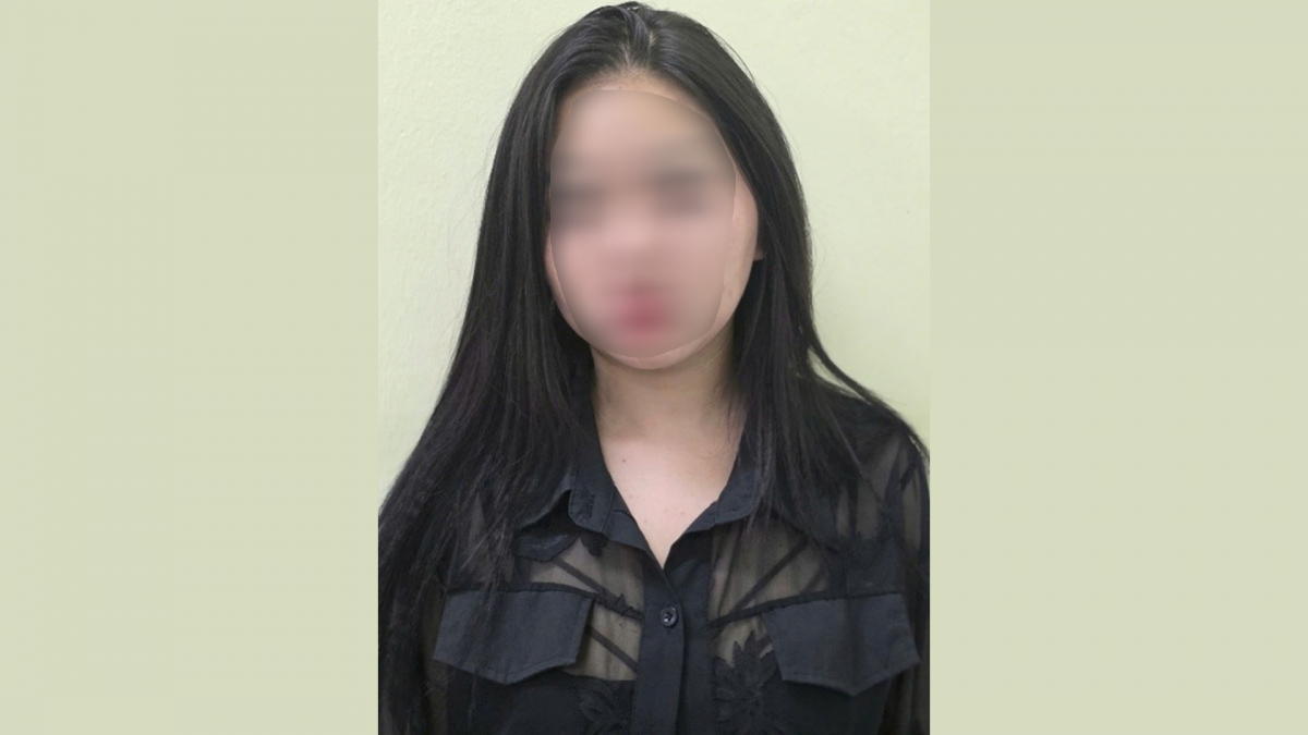 Đối tượng D.T.H.Y tại cơ quan công an