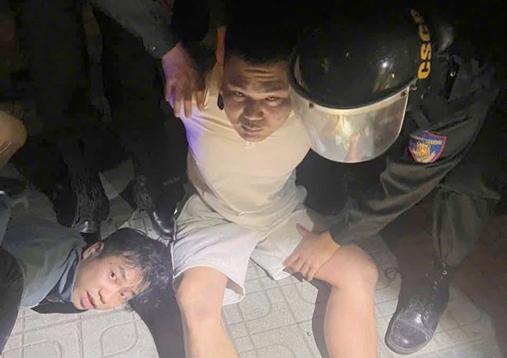 Các nghi an trong vụ án bị bắt giữ. (Ảnh: Công an cung cấp)