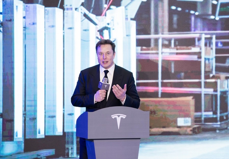 Tỷ phú Elon Musk. Ảnh: Tân Hoa xã