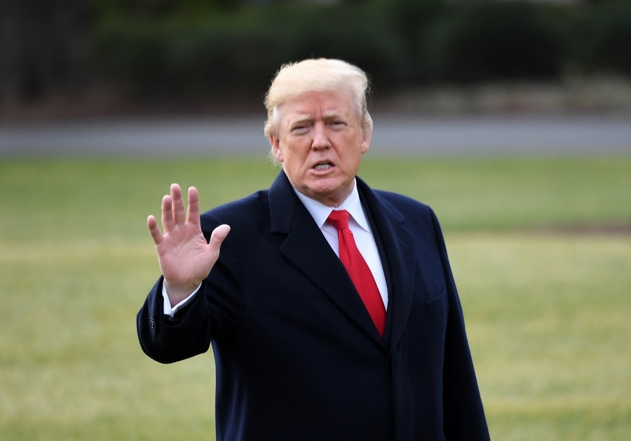 Tổng thống Donald Trump. Ảnh: Tân Hoa xã