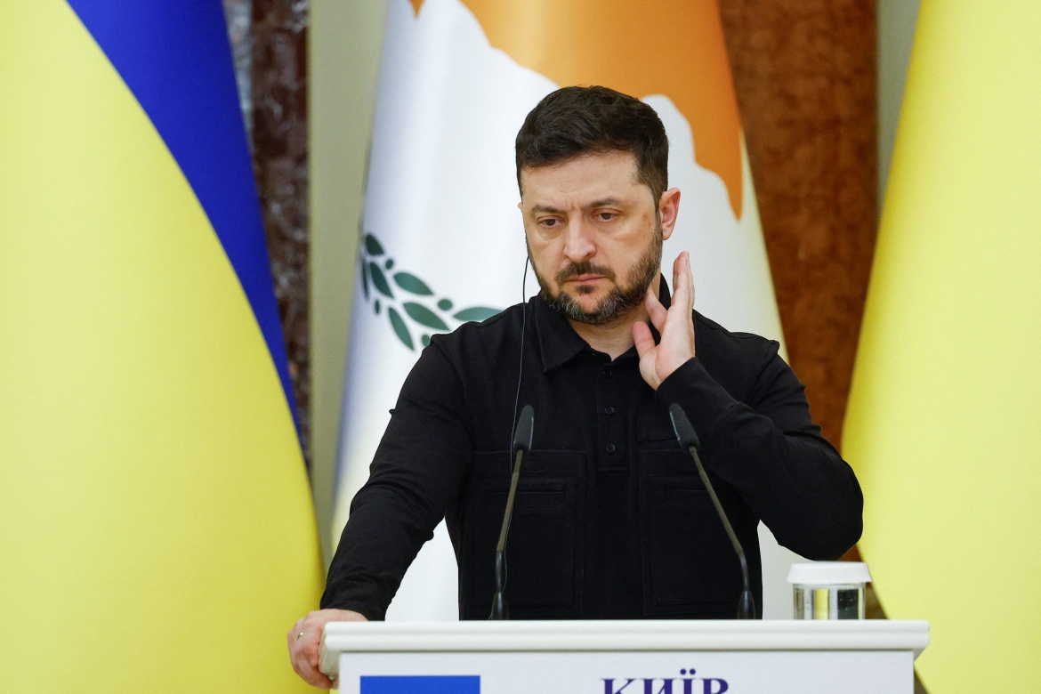 Tổng thống Ukraine Volodymyr Zelensky. Ảnh: Reuters